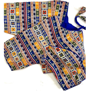 Soft Cotton Foil Print Blouse