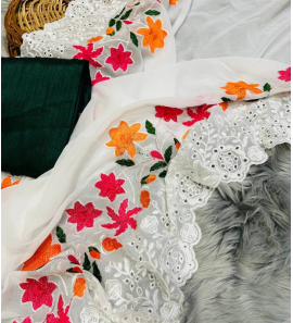 Superb Soft Refined Georgette Silk Saree