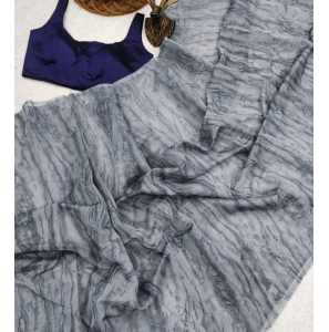 Soft Organza Silk Saree With Blouse