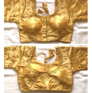 Women's Phantom Silk Blouse With Embroidery Work 