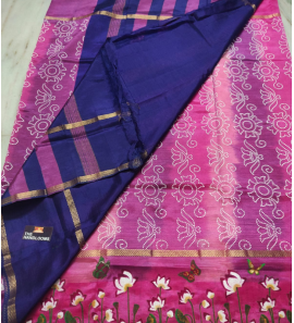 Mangalagiri Pure Handloom Pattu Saree