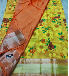 Mangalagiri Pure Handloom Pattu Saree