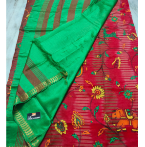 Mangalagiri Pure Handloom Pattu Saree