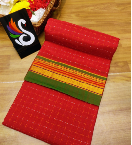 Soft Cotton Silk Saree With Blouse