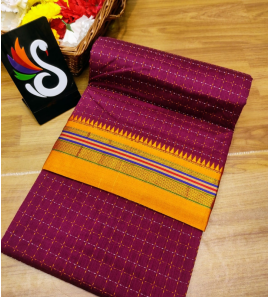 Soft Cotton Silk Saree With Blouse