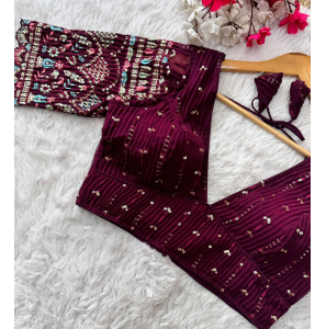 Beautiful Sequence Work Blouse