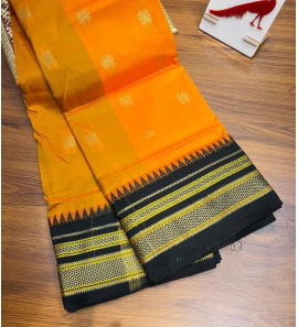Semi Irkal Paithani Tana Silk Saree