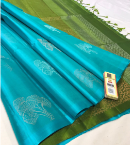  Pure Handloom Soft Silk Sarees With Butta Pattern 