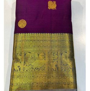 Pure Kanchipuram Silk Saree Handwoven Pure Kanchipuram Silk Saree Handwoven