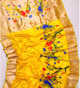Pure Soft Kanchivaram Pethani Silk Saree