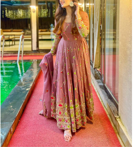 New Designer Anarkali Suit In Fancy Style