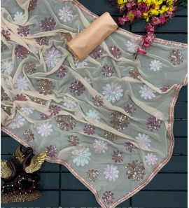 Georgette Sequence Bollywood Saree 