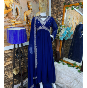 New Designer Nayra Alia Cut Gown 