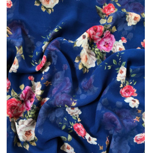 Designer Printed Georgette Saree With Digital Print