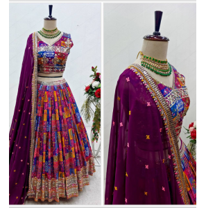 New Real Modeling Lehenga Choli With Dupatta Set