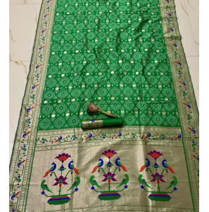 Beautiful Pure Soft Silk Sarees With Blouse