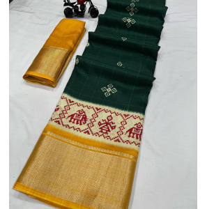 Soft Dola Silk Sarees With Jacquard Border