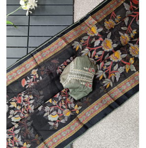 Pure Brasso Saree New Design
