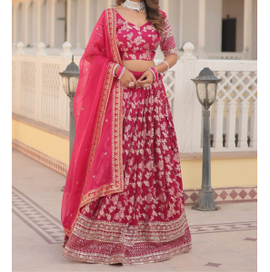 Dyeable Pure Viscos Lehenga Choli With Dupatta Set 