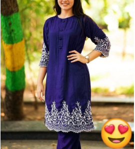 Stunning Rayon Kurti With Pant