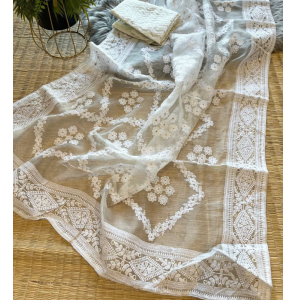 Soft Light Weight Organza Silk Saree 