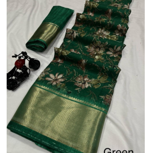 Soft Dola Silk Saree With Blouse