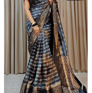 Party Wear Dola Silk Saree With Running Blouse