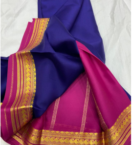 Stunning Mysore Silk Sarees With Blouse