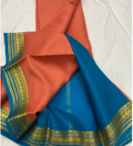 Stunning Mysore Silk Sarees With Blouse