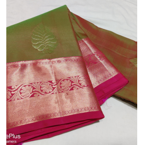 Pure Handloom Soft Silk Saree With Jari Weaving