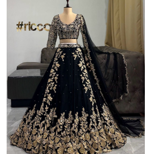 New Georgette Lehenga Choli With Dupatta Set