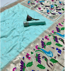 Pure Soft Kanchivaram Pethani Silk Sarees