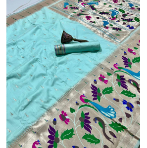 Pure Soft Kanchivaram Pethani Silk Sarees