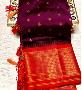New Maharani Kadiyal Paithani Sarees