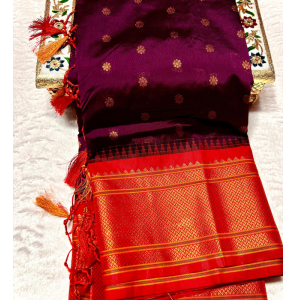 New Maharani Kadiyal Paithani Sarees
