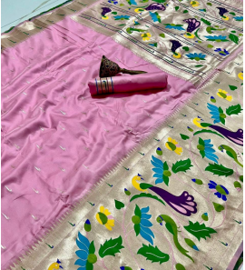 Pure Soft Kanchivaram Pethani Silk Sarees