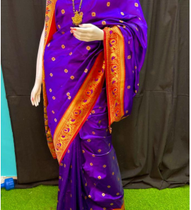 Peacock Gadwal Brocade Soft Silk Sarees