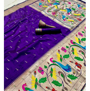 Pure Soft Kanchivaram Pethani Silk Sarees