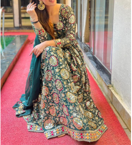 New Designer Anarkali Gown In New Fancy Style