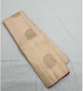 Pure Kanchipuram Silk Saree With Unstitched Blouse Piece