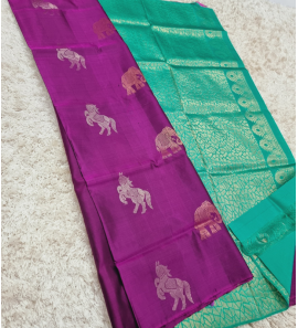  Pure Handloom Soft Silk Sarees 