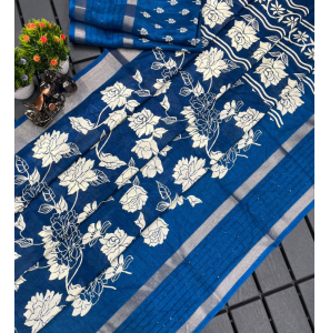 Super Dola Silk Saree With Blouse