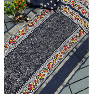 Super Dola Silk Saree With Blouse