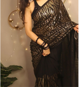 New Exclusive Sequence Saree 