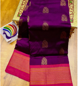 Morni Kadiyal Paithani Soft Silk Sarees