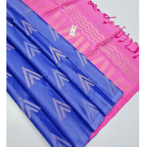 Pure Borderless Soft Silk Saree