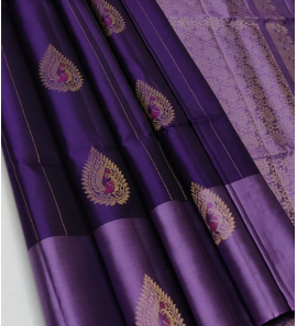 Pure Handloom Soft Silk Sarees With Double Warp