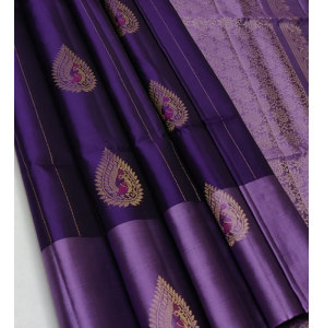 Pure Handloom Soft Silk Sarees With Double Warp