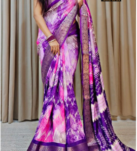 Light Weight Viscose Dola Silk Sarees 