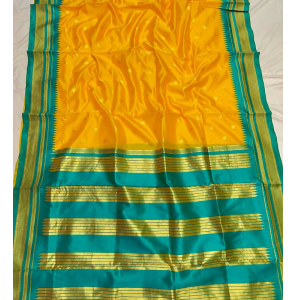 Traditional Erkal Paithani Saree With Blouse